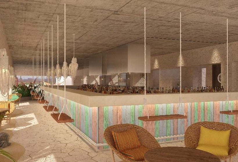 Habitaciones estilo acuático